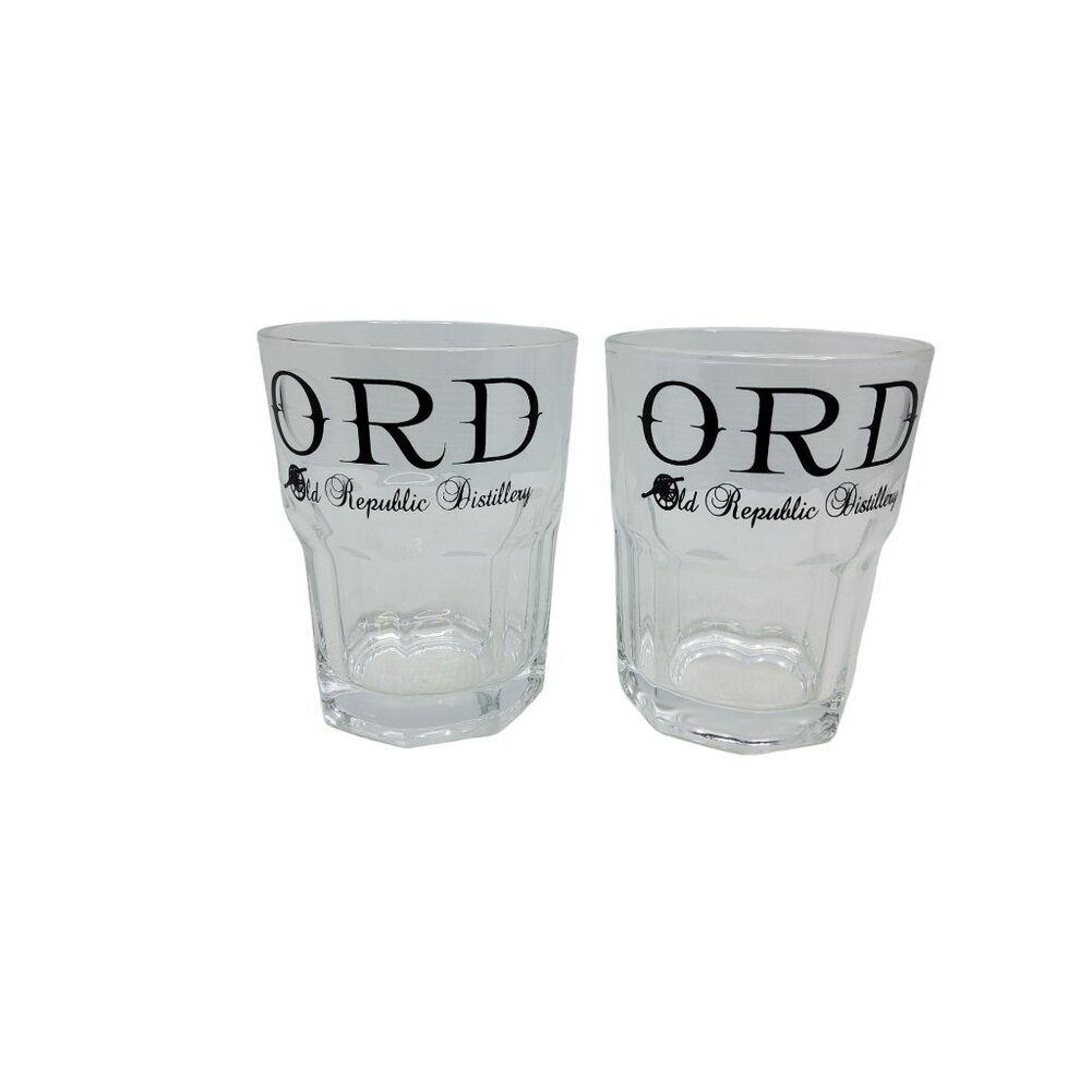 vintage ord old republic distillery libations glasses